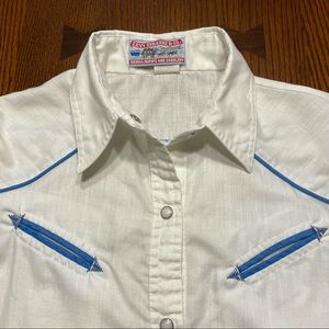 Vintage 1970s-80s Levis western shirt